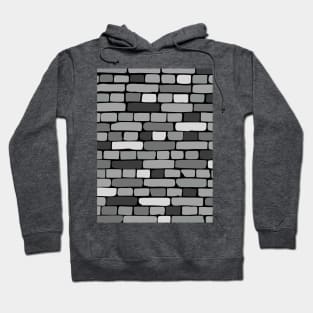 Grey Brick Wall Hoodie